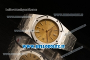 Audemars Piguet Royal Oak Swiss Ronda 763 Quartz Champagne Dial Steel Band