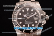 Rolex Submariner Asia Automatic Stainless Steel Case/Bracelet with Black Dial and Dot Markers