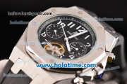 Audemars Piguet Royal Oak Tourbillon Automatic with Black Dial and White Number Marking