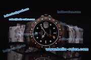 Rolex Explorer II PXD Limited Edition Swiss ETA 2836 Automatic Full PVD with Black Dial