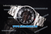 Rolex Milgauss Vintage 1950's Asia 2813 Automatic Stainless Steel Case/Bracelet with Black Dial and Dot Markers