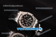 Audemars Piguet Royal Oak Offshore Black Themes Chrono Swiss Valjoux 7750 Automatic Steel Case with Black Dial and White Markers