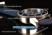 Breitling SuperOcean Swiss Vajoux 7750 Automatic Movement Steel Case Blue Ceramic Bezel With White Dial Blue Rubber Strap 1:1 Original