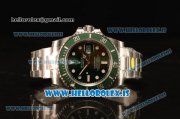 Rolex Submariner 904L Steel Model ETA2836 Auto 1:1 Clone Green Ceramic Bezel 116610LV