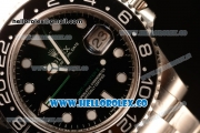 Rolex GMT-Master II Ceramic All Black Bezel Automatic (Correct Hand Stack) 116710LN