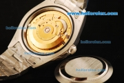 Rolex Datejust II Swiss ETA 2836 Automatic Movement Full Steel with White Dial and White Stick Markers