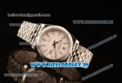 Rolex Datejust 37mm Swiss ETA 2836 Automatic Steel Case with Jubilee Steel Bezel White Dial Stick Steel Bracelet