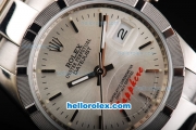 Rolex Datejust Automatic Full Stainless Steel with White Dial