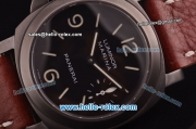 Panerai Luminor Marina PAM00026 Swiss ETA 6497 Manual Winding PVD Case with Black Dial - 1:1 Original