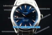 Omega Seamaster Aqua Terra 150M Clone Omega 8500 Automatic Stainless Steel Case/Bracelet with Blue Dial (YF)