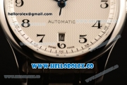 Longines Master Swiss ETA 2824 Automatic Steel Case with Steel Bezel and Steel Bracelet