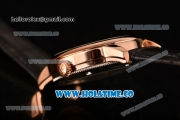 Vacheron Constantin Malte Tourbillon Asia Automatic Rose Gold Case with Rose Gold Stick Markers and Black Dial