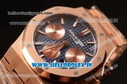 Audemars Piguet Royal Oak Chrono Full Rose Gold With Blue Dial 7750 Automatic 26331OR.OO.1220OR.01