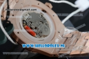 Audemars Piguet Royal Oak Swiss Quartz Rose Gold Case with Grey Dial and Rose Gold Bracelet (EF)