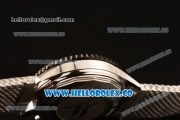 Breitling Chronoliner Chronograph Swiss Valjoux 7750 Automatic Steel Case Ceramic Bezel with Black Dial Stick Markers and Stainless Steel Bracelet