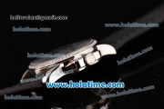 Chopard Mille Miglia Gran Turismo XL Miyota OS2035 Quartz Steel Case with Black Dial and Diamond Bezel