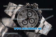 Rolex Daytona Swiss Valjoux 7750 Automatic Stainless Steel Case/Bracelet with White Dial and Stick Markers