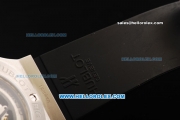 Hublot Big Bang Swiss Valjoux 7750 Automatic Movement Black Dial with Ceramic Bezel and Black Rubber Strap - 1:1 Original