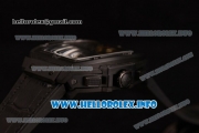 Hublot MP-06 Senna Champion 88 Chrono Miyota Quartz PVD Case with Skeleton Dial and Black Leather Strap