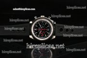 Breitling Chronomatic Chrono Swiss Valjoux 7750 Automatic Steel Case with Black Bezel and Stick Markers Breitling Chronomatic Chrono Swiss Valjoux 7750 Automatic Steel Case with Black Bezel and Stick Markers
