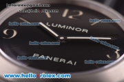 Panerai Luminor Base Pam 176 Swiss ETA 6497 Manual Winding Movement Titanium Case with Black Dial - 1:1 Original