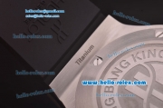 Hublot Big Bang King Swiss Valjoux 7750 Automatic Ceramic Bezel with Black Dial and Black Rubber Strap - 1:1 Original