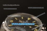 Rolex Explorer Tiffany & Co. Steel Case Asia Auto with Black Dial and Steel Bracelet