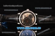 A.Lange&Sohne Grossen Lange 1 Asia Automatic Steel Case with Black/Grey Dial and Silver Markers