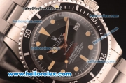 Rolex Sea-Dweller Submariner 2000 Swiss ETA 2836 Automatic Full Steel with PVD Bezel-ETA Coating