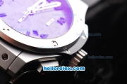 Hublot Big Bang Swiss Valjoux 7750 Chronograph Movement with Titanium Bezel and Khaki Dial-Black Numeral/Stick Marker