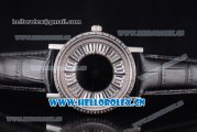 Piaget Altiplano Miyota 9015 Automatic Steel Case with Black Dial Diamonds Bezel and Stick Markers (YF)