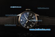 IWC Big Pilot Automatic Movement PVD Case with Black Dial and White Markers