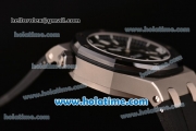Audemars Piguet Royal Oak Offshore Diver Citizen 9015 Automatic Titanium Case with Black Rubber Bracelet and White Sitck Markers - 1:1 Original