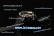 Tag Heuer Grand Carrera 36 Chrono Miyota OS10 Quartz PVD Case with Black Dial and Silver Sitck Markers