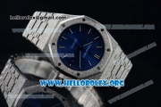 Audemars Piguet Royal Oak 41MM Asia Automatic Steel Case with Blue Dial and Steel Bracelet (EF)