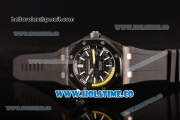 Audemars Piguet Royal Oak Offshore Diver Miyota 9015 Automatic Carbon Fiber Case with Black Dial White Stick Markers and Black Rubber Strap (BP)