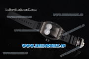 Richard Mille RM053 Asia Automatic PVD Case with Skeleton Dial and Black Rubber Strap