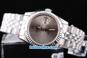 Rolex Datejust New Model Oyster Perpetual with Grey Dial