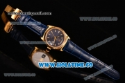 Rolex Day-Date Asia 2813/Swiss ETA 2836/Clone Rolex 3135 Automatic Yellow Gold Case with Stick Markers and Blue Dial (BP)