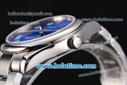 Rolex Datejust II Asia 2813 Automatic Full Steel with Blue Dial and Roman Numeral Markers