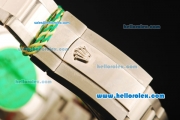 Rolex Milgauss Swiss ETA 2836 Automatic Movement Full Steel with White Dial and White Stick Markers
