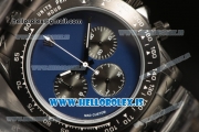 Rolex Daytona OS20 Chronograph Quartz Full Blue Dial All Black PVD Case