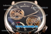 Breguet Classique Complications Asia Automatic Steel Case with Black Dial and Roman Numeral Markers