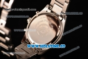 Longines Master Moonphase Chrono Miyota OS10 Quartz with Date Full Steel with White Dial and Stick Markers