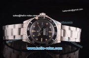 Rolex Submariner Comex Swiss ETA 2836 Automatic Steel Case and Strap with Black Dial