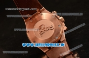 Audemars Piguet Royal Oak Chrono Rose Gold Case With Brown Dial 7750 Automatic Brown Leather 26331OR.OO.D821CR.01