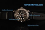 Rolex Sea-Dweller Pro-Hunter Jacques Piccard Edition Automatic Movement PVD Case with Black Dial and Black Nylon Strap