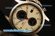 IWC Portugieser Yacht Club Automatic Movement White Dial with Black Subdials