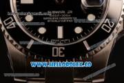 Rolex Submariner Swiss ETA 2836 Automatic Steel Case with Black Dial and Steel Bracelet Steel Bezel