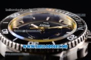 Oris Great Barrier Reef Limited Edition II Swiss ETA 2836 Automatic Steel Case with Black Dial and Yellow Rubber Strap Stick Markers